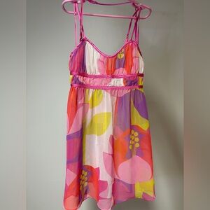 La Senza Vibrant Flowy Halter Top